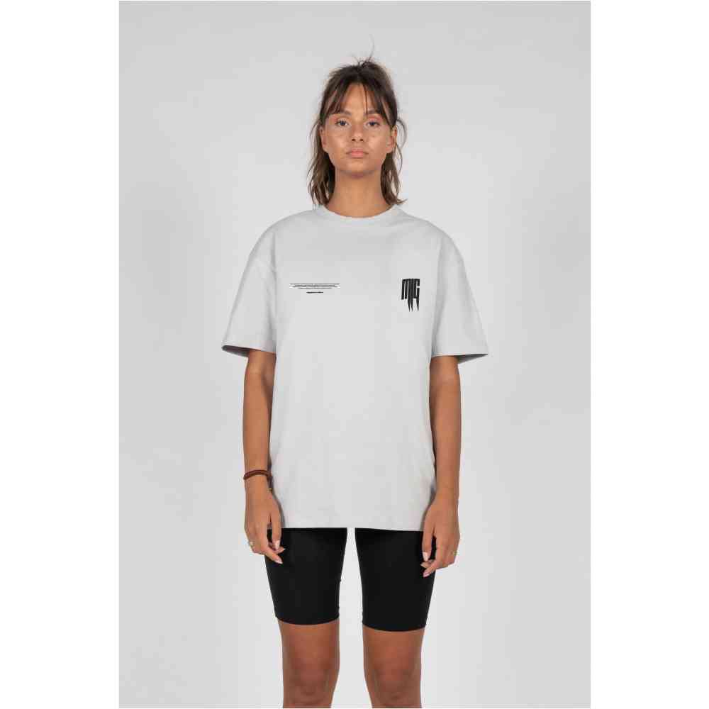 MJ GONZALES - Metamorphose V.2 X Heavy Oversized Dames Tshirt - Grijs